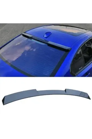 Bmw g20 cam üstü spoiler yarasa siyah boyalı plastik 2019+ thumb 3