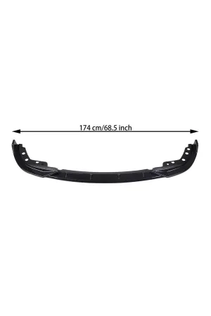 Bmw G20 lci m ön tampon altı lip pianoblack type 1 2022+ thumb 2