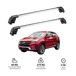CHERY TIGGO 7 2016-2019 TRX2 Thunder Carrier Ara Atkı Gri thumb 1