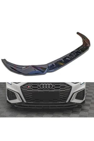Audi a3 8y ön tampon altı lip flap pianoblack siyah 2021+ - Görsel 3
