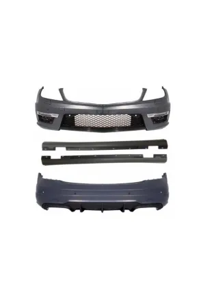 Mercedes w204 c63 body kit tampon seti 2012 / 2014 makyajlı