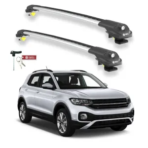 Turtle Volkswagen T-Cross (C11) 2019-2025 Ara Atkı Air1 Gri