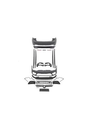 Vw golf 8 rline body kit tampon ve panjur seti full 2021+ thumb 2