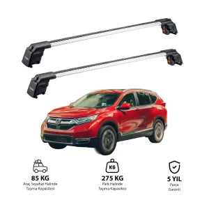HONDA CR-V 2012-2018 TRX2 Thunder Carrier Ara Atkı Gri thumb 1