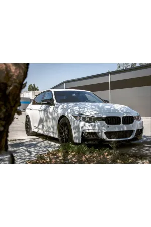 Bmw f30 m ön tampon altı lip piano black 2012+ thumb 4