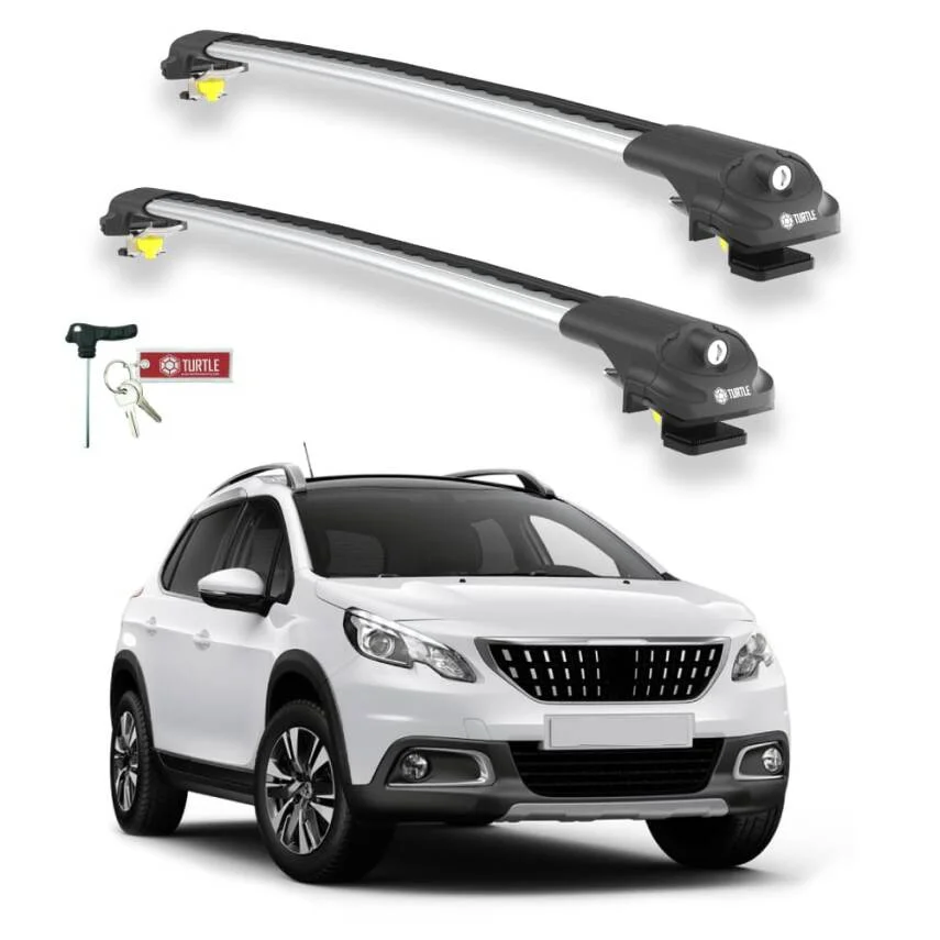Turtle Peugeot 2008 2013-2019 Ara Atkı Air1 Gri