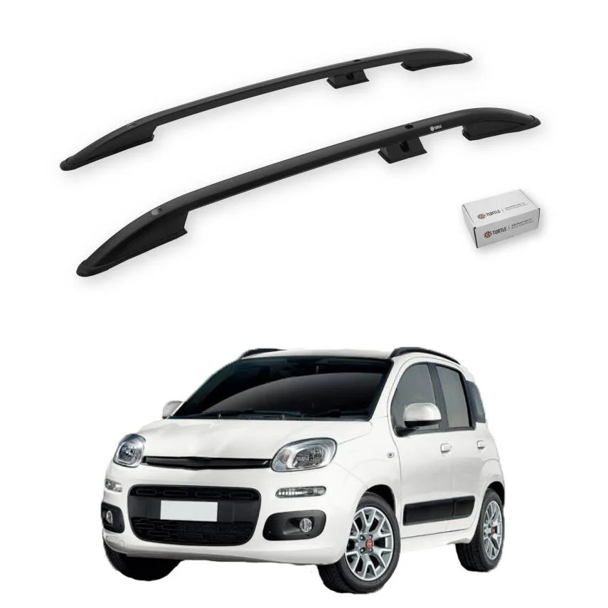 Turtle Fiat Panda (319) 2012-2021 Tavan Çıtası Crown Siyah