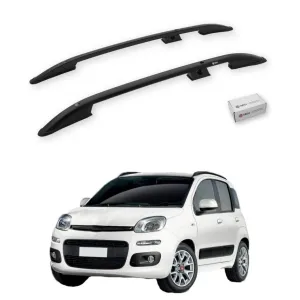 Turtle Fiat Panda (319) 2012-2021 Tavan Çıtası Crown Siyah