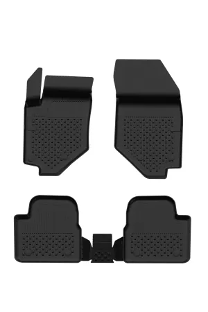 Peugeot 208 2021+ Uyumlu Sahler Araca Özel 4.5D Havuzlu Oto Paspas - Peugeot 208