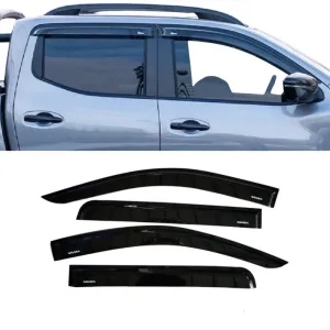 Maximus Yan Cam Rüzgarlığı - Vent Visor Yağmur Rüzgar Koruma Nissan NP300 Navara - Görsel 3