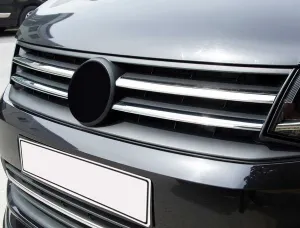 OMSA VW Caddy Minivan Siyah Krom Ön Panjur 2 Parça 2015-2019 Arası - Görsel 3