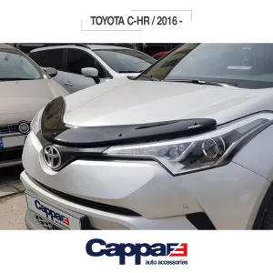 Toyota C-HR 2016- Yılı ve Sonrası Uyumlu Kaput Rüzgarlığı 3mm - Görsel 3