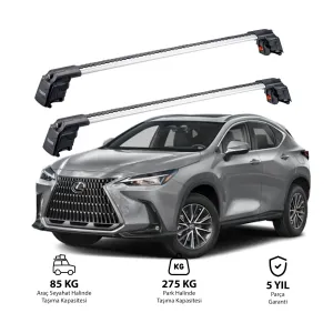 LEXUS NX 2015-2021 TRX2 Thunder Carrier Ara Atkı Gri thumb 1