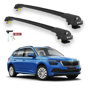 Turtle Skoda Kamiq 2019-2025 Ara Atkı Air1 Siyah