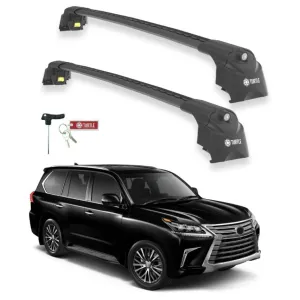 Turtle Lexus Lx (J200) 2016-2021 Ara Atkı Air2 Siyah