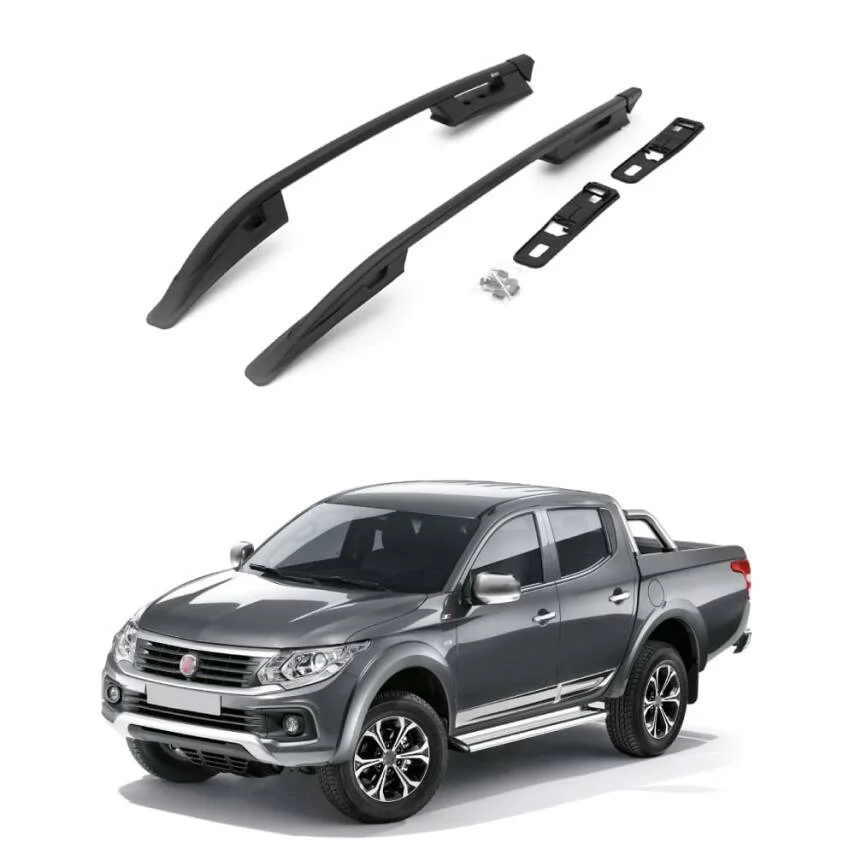 Turtle Fiat Fullback 2016-2020 Tavan Çıtası Falcon Siyah