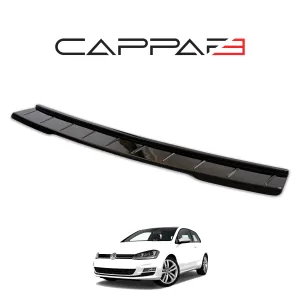Volkswagen Golf 7 2013-2021 Yıl Aralığı Uyumlu Arka Tampon Eşiği Parlak - Görsel 2