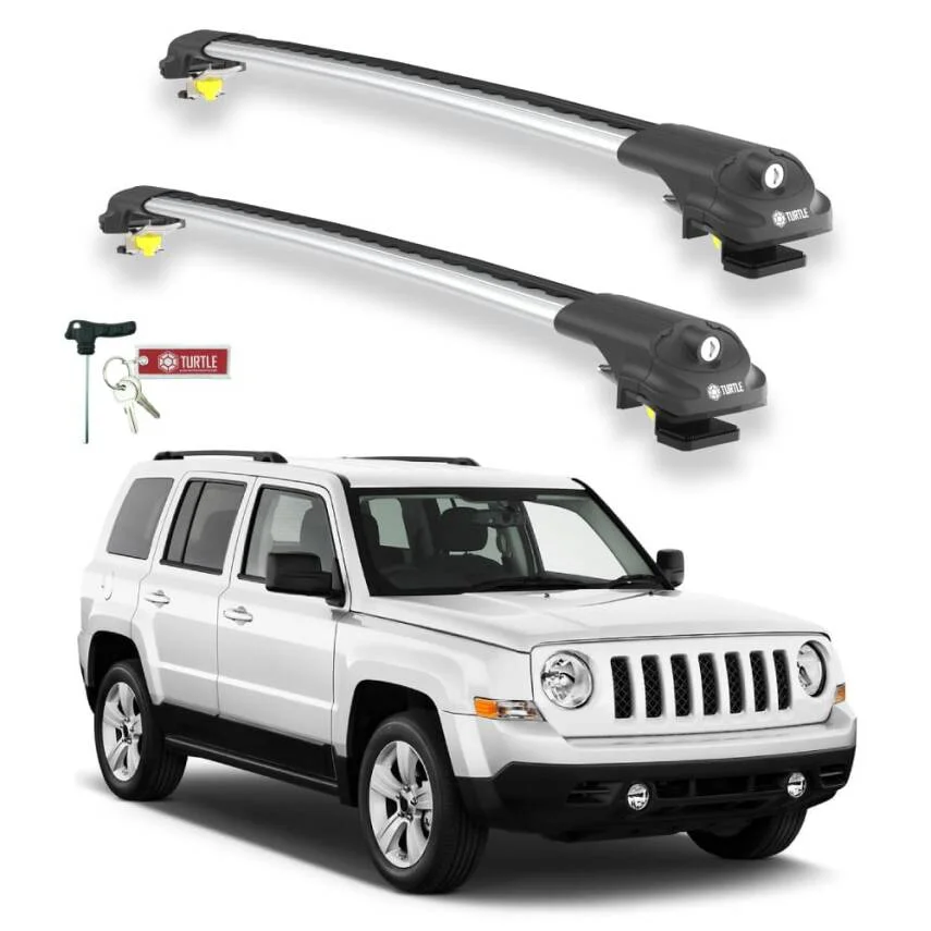 Turtle Jeep Patriot 2007-2017 Ara Atkı Air1 Gri