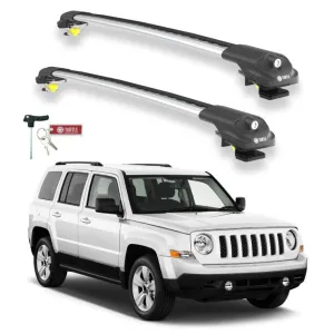 Turtle Jeep Patriot 2007-2017 Ara Atkı Air1 Gri