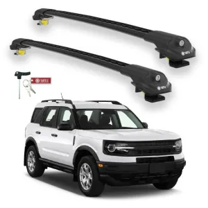 Turtle  Bronco Sport (Cx430) 2021-2025 Ara Atkı Air1 Siyah