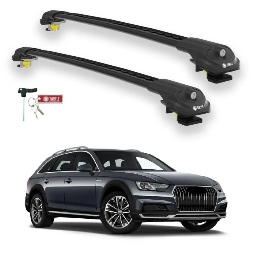 Turtle Audi A4 Allroad (B9) 2016-2025 Ara Atkı Air1 Siyah