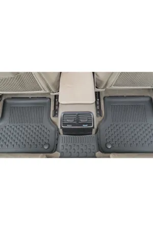 Audi A4 2008-2015 Uyumlu Sahler Araca Özel 4.5D Havuzlu Oto Paspas - Audi A4 - Görsel 4