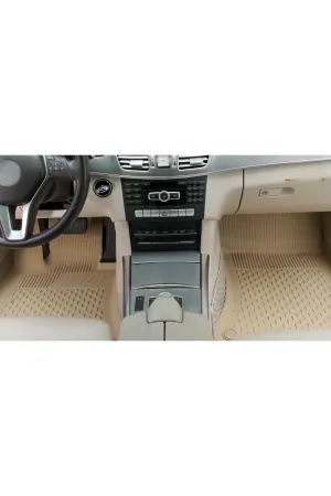 Mercedes E Serisi 2009-2016 Uyumlu SAHLER Araca Özel 4.5D Havuzlu Oto Paspas - Mercedes W212 - Görsel 5