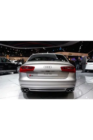 Audi a6 S6 arka tampon difüzörü model 2012 / 2014 C7 thumb 4