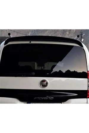 Fiat fiorino bagaj üstü spoiler siyah boyalı thumb 2