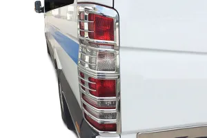 Omsa Mercedes Sprinter W906 Krom Stop Çerçevesi 2 Parça Abs 2006 Ve Sonrası