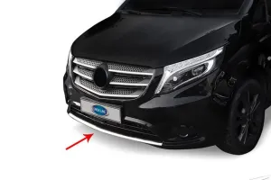 OMSA Mercedes Vito W447 Krom Ön Panjur Çercevesi 2 Parça 2014-2024 Arası - Görsel 5