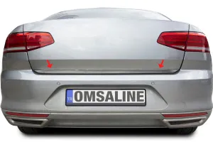 OMSA VW Passat B8.5 Siyah Krom Bagaj Alt Çıtası 2019 ve Sonrası - Görsel 4
