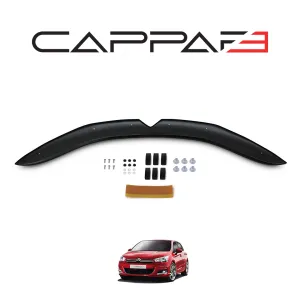 Citroen C-4 2011- Yılı ve Sonrası Uyumlu Kaput Rüzgarlığı 4mm - Görsel 4