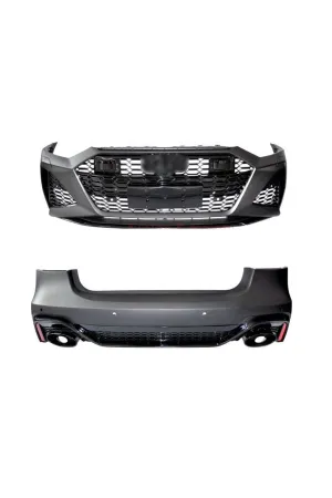 Audi a7 rs7 4k body kit tampon panjur difüzör 2018+ 4k c8