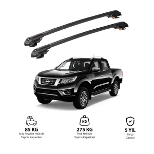 NISSAN NP300 (D23) 2015 ve Sonrası TRX1 Thunder Carrier Kilitli Ara Atkı Siyah thumb 1