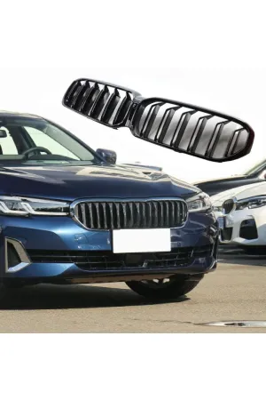 Bmw g30 lci shadow line panjur (böbrek) 2020+ thumb 4