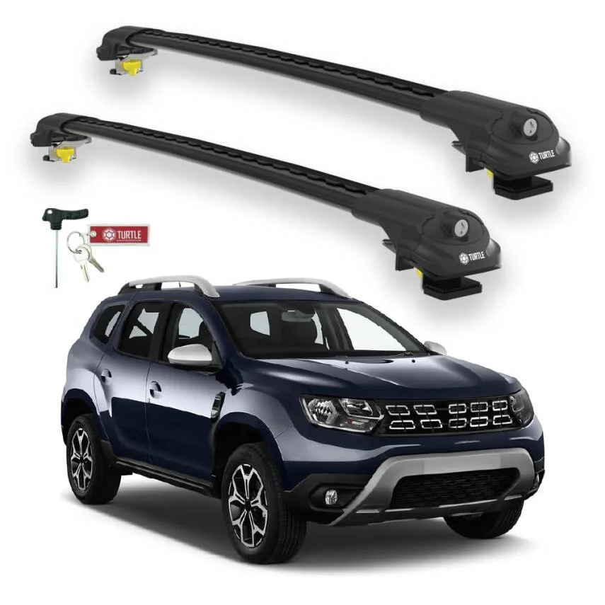 Turtle Renault Duster (Hm) 2018-2023 Ara Atkı Air1 Siyah