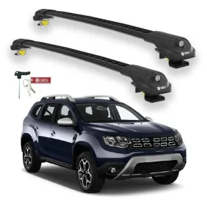 Turtle Renault Duster (Hm) 2018-2023 Ara Atkı Air1 Siyah
