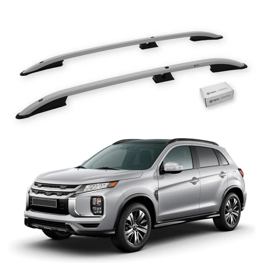 Turtle Mitsubishi Rvr (Mk3) 2010-2022 Tavan Çıtası Crown Gri