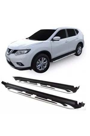Nissan X-Trail 2014-2021 Model Arası Yan Basamak SQUARE STYLE V2 thumb 2