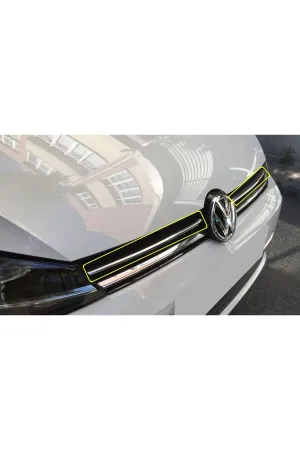 Volkswagen Golf 7 2012-2016 Comfortline Krom Ön Panjur 2 Parça