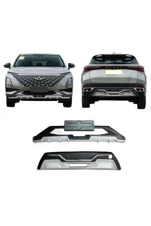 Chery omoda 5 ön ve arka tampon koruma difüzör plastik krom detaylı 2022+