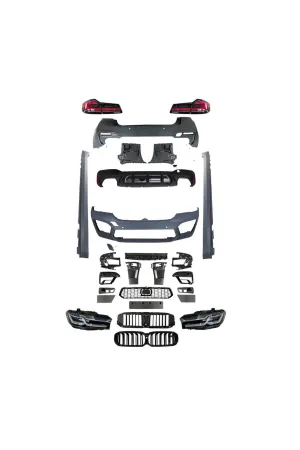 Bmw g30 lci m5 f90 body kit dönüşüm seti komple 2017 / 2020 thumb 3