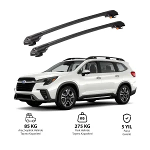 SUBARU EVOLTIS 2020 ve Sonrası TRX1 Thunder Carrier Kilitli Ara Atkı Siyah thumb 1