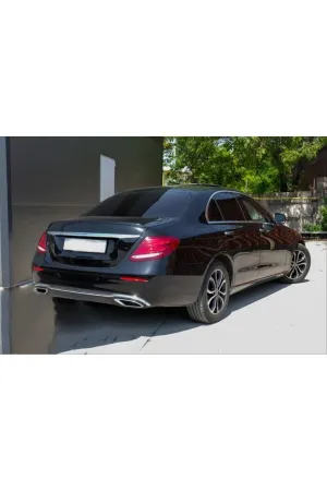 Mercedes w213 e63 bagaj üstü spoiler siyah 2016 / 2019 thumb 2