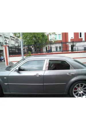 Chrysler 300C Krom Kapı Direk Aksesuarı 6 Parça