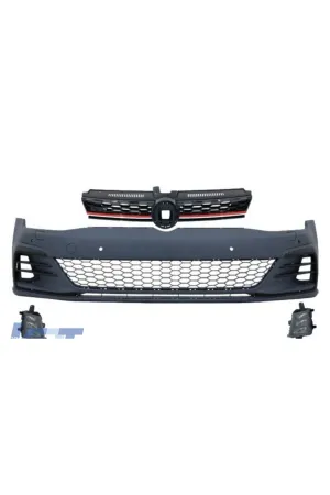 Vw golf 7 7.5 görünüm gti body kit tampon seti komle 2012 / 2017 thumb 3