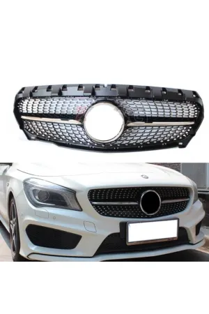 AUTOGP Mercedes cla diamond amg ön panjur ızgara seti w117 2012 / 2018