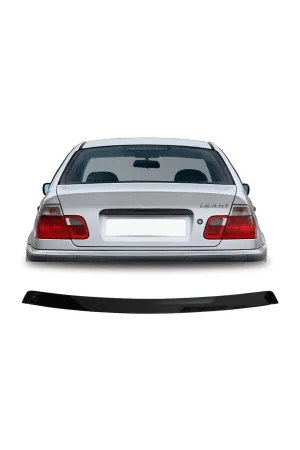 Bmw e46 cam üstü spoiler siyah boyalı plastik 1998 / 2005