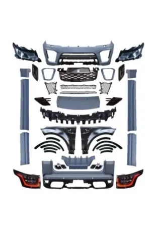 Range rover sport l494 svr yeni görünüm body kit seti 2013 / 2018 thumb 2